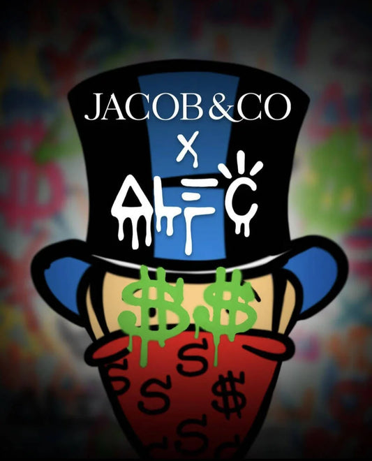 Jacob and Co's collaboration with Alec Monopoly